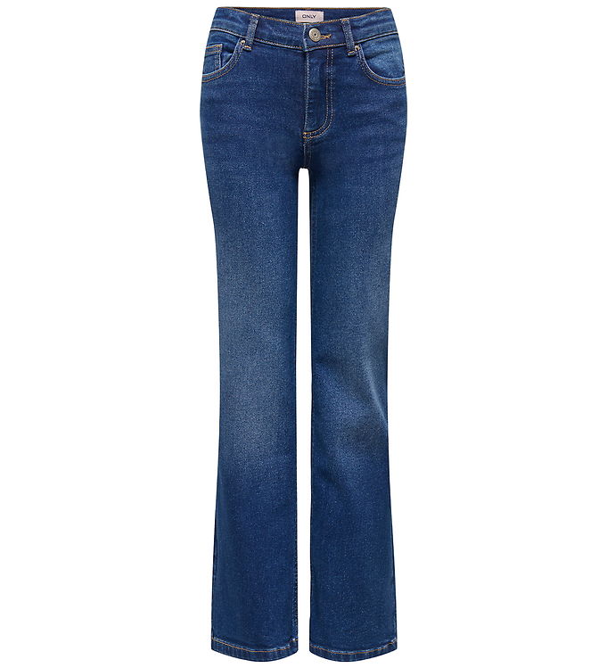 Kids Only Jeans - KogJuicy - Wide - Dark Blue Denim