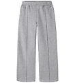 Name It Bukser - NkfNillina - Wide - Light Grey Melange