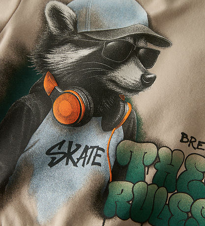 Name It Sweatshirt - NmmNathaniel - Sesame