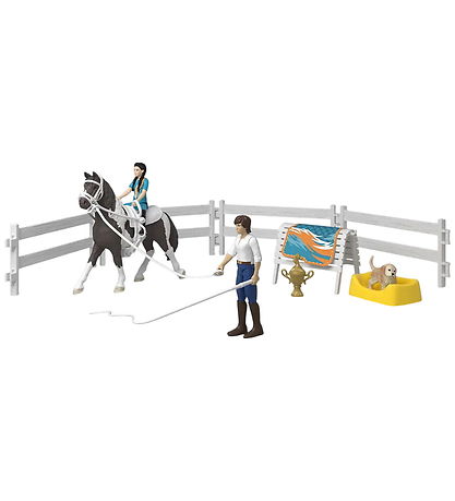 Schleich Horse Club - Kim's Vaulting Set - 19 Dele - 42799