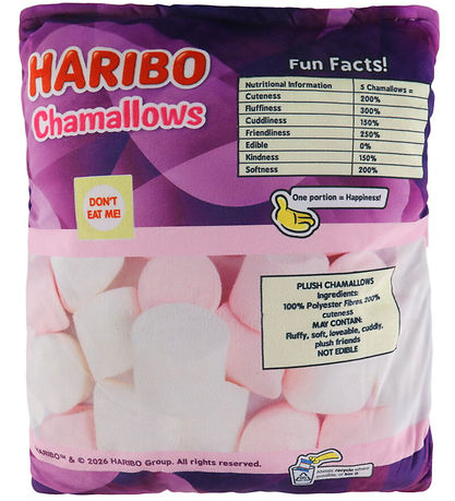 Haribo Bamse - Plush Snack Bag Chamallows