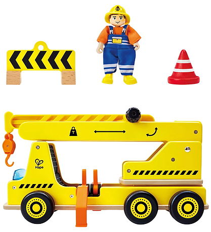 Hape Kranbil - Mobile Crane & Construction Set
