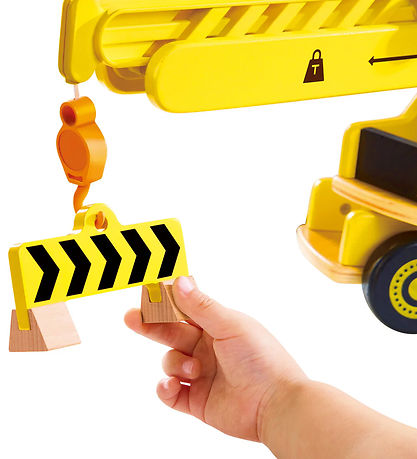 Hape Kranbil - Mobile Crane & Construction Set