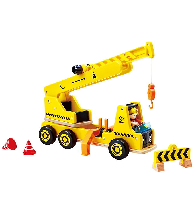 Hape Kranbil - Mobile Crane & Construction Set