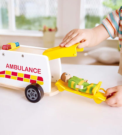 Hape Ambulance m. Lyd og Lys