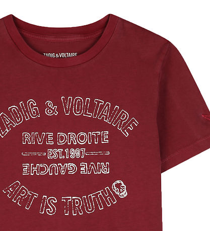 Zadig & Voltaire T-shirt - Crimson