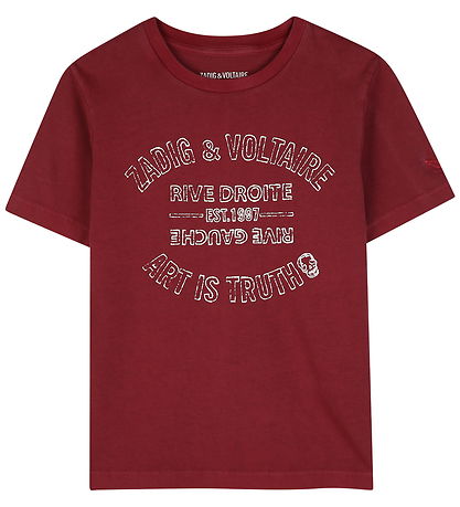 Zadig & Voltaire T-shirt - Crimson