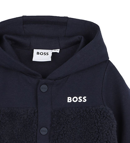 BOSS Fleecedragt - Navy