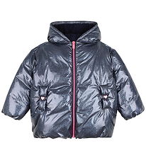Billieblush Dynejakke - Navy m. Glimmer