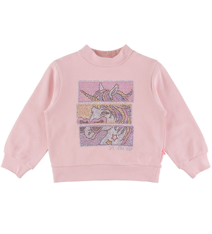 Billieblush Sweatshirt - Pink m. Similisten