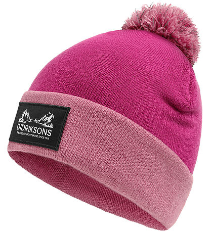 Didriksons Hue - Strik - Aspen Kids - Cactus Pink