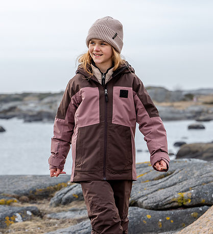 Didriksons Hue - Strik/Rib - Buz Kids - Beach Beige
