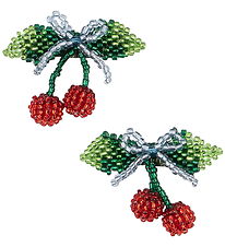 Konges Sløjd Hårspænder - 2-pak - Cherry Bow