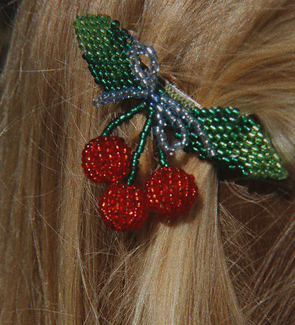Konges Sløjd Hårspænder - 2-pak - Cherry Bow