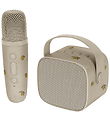 Konges Sløjd Højtaler m. Mikrofon - 16 cm - Karaoke - Lemon