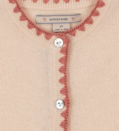 Konges Sløjd Cardigan - Strik - Uld - Collette - Rosey