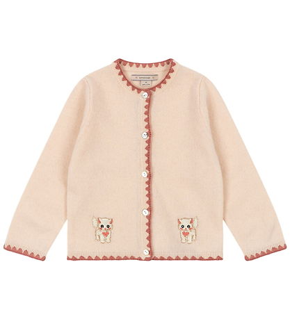 Konges Sløjd Cardigan - Strik - Uld - Collette - Rosey