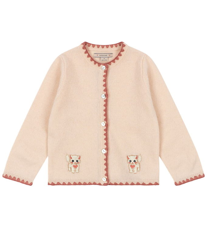 Konges Sløjd Cardigan - Strik - Uld - Collette - Rosey