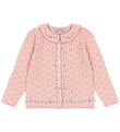 Konges Sløjd Cardigan - Strik - Hulmønster - Rosier - Light Rose