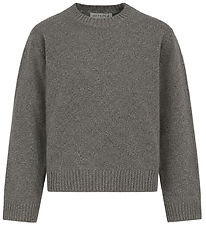 Hound Blouse - Knitted - Dark Grey Melange