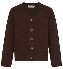 Hound Cardigan - Strik - Dark Brown