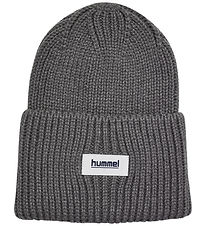 Hummel Hue - Strik - Beanie - Rib - Heavy - HmlJR - Dark Gull Gr