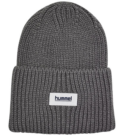 Hummel Hue - Strik - Beanie - Rib - Heavy - HmlJR - Dark Gull Gr