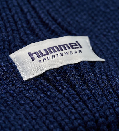 Hummel Hue - Strik - Beanie - Rib - Heavy - HmlJR - Dress Blues