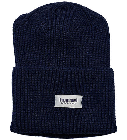Hummel Hue - Strik - Beanie - Rib - Heavy - HmlJR - Dress Blues