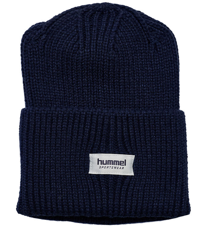 Hummel Hue - Strik - Beanie - Rib - Heavy - HmlJR - Dress Blues