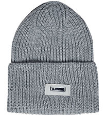 Hummel Hue - Strik - Beanie - Rib - Heavy - HmlJR - Grey Melange