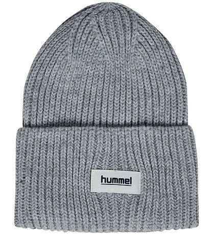 Hummel Hue - Strik - Beanie - Rib - Heavy - HmlJR - Grey Melange