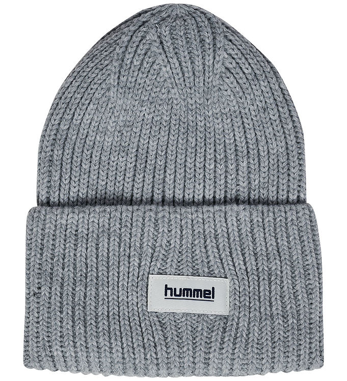 Hummel Hue - Strik - Beanie - Rib - Heavy - HmlJR - Grey Melange