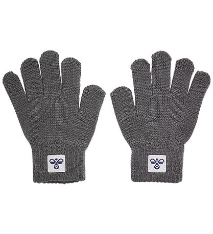 Hummel Handsker - 2-pak - Strik - HmlJR - Dark Gull Gray