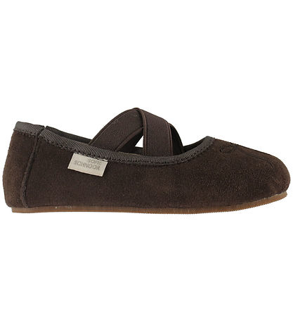 Sofie Schnoor Ballerina Hjemmesko - NeliaKB - Dark Brown
