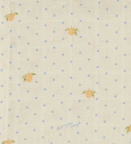 Konges Sløjd Stofbleer - 3-pak - 65x65 cm - Lemon Dot