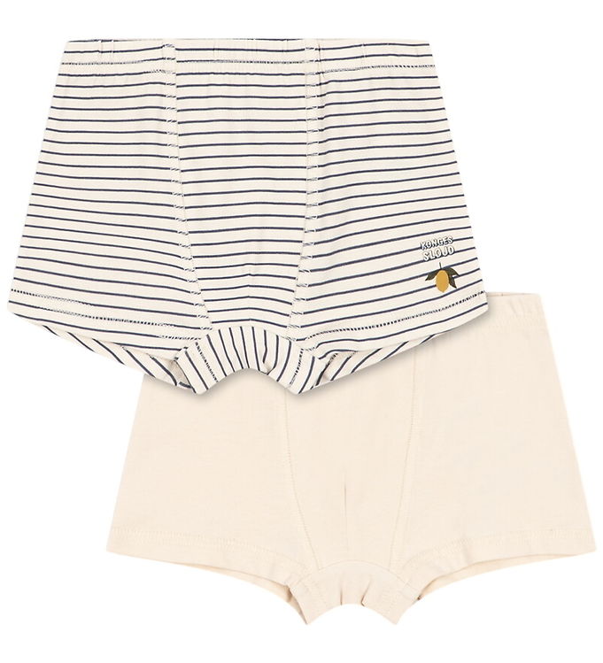 Konges Sløjd Boxershorts - 2-pak - Blue Stripe