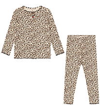 Konges Sløjd Sæt - Bluse/Leggings - Rib - Rivi - Leo
