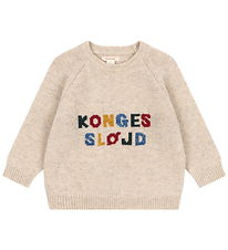 Konges Sløjd Bluse - Strik - Uld - Billi - Off White