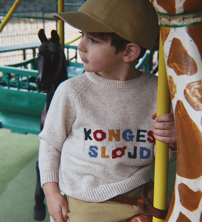 Konges Sløjd Bluse - Strik - Uld - Billi - Off White