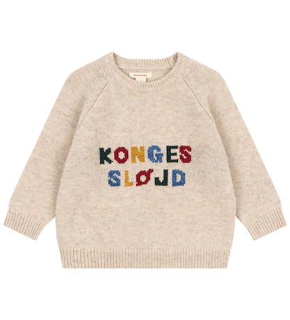 Konges Sløjd Bluse - Strik - Uld - Billi - Off White
