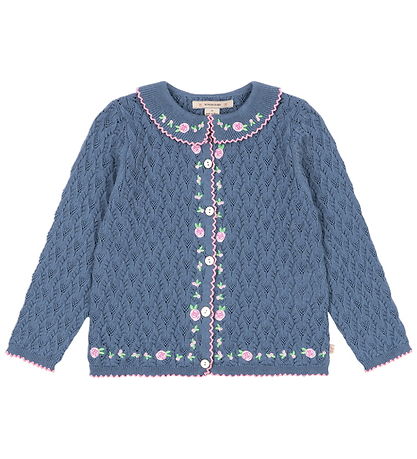 Konges Sløjd Cardigan - Strik - Rosier - Ashley Blue