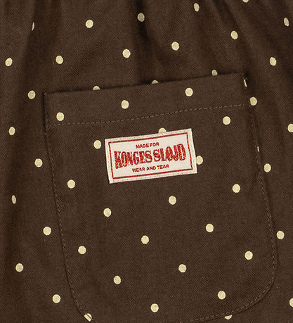 Konges Sløjd Bukser - Alfe - Cocoa Dot