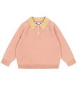 Konges Sløjd Polobluse - Strik - Uld - Basi - Mellow Rose