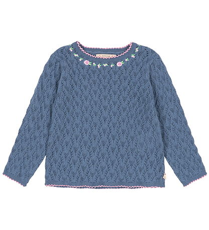 Konges Sløjd Bluse - Strik - Rosier - Ashley Blue