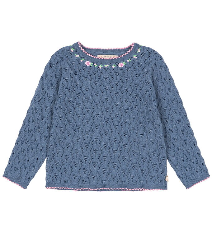 Konges Sløjd Bluse - Strik - Rosier - Ashley Blue