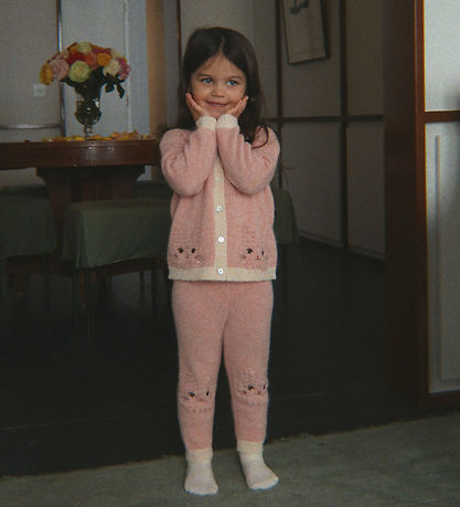 Konges Sløjd Cardigan - Strik - Uld - Kitty - Silver Pink