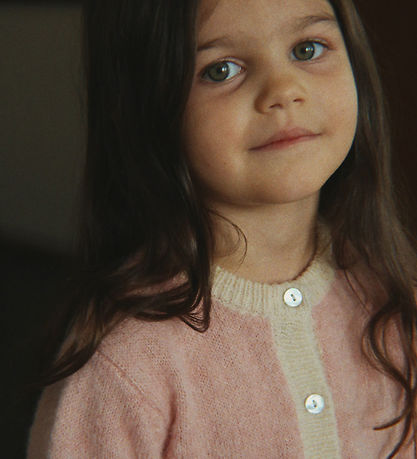 Konges Sløjd Cardigan - Strik - Uld - Kitty - Silver Pink