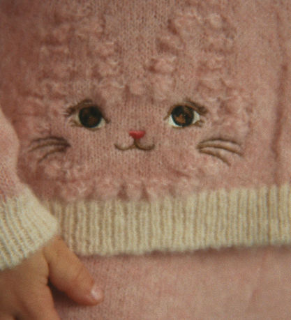 Konges Sløjd Cardigan - Strik - Uld - Kitty - Silver Pink