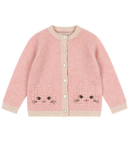 Konges Sløjd Cardigan - Strik - Uld - Kitty - Silver Pink
